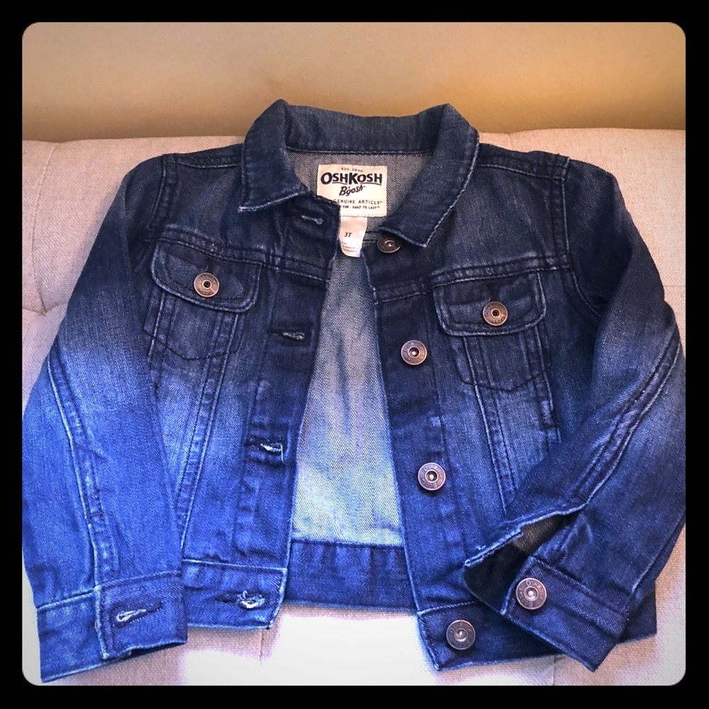 Oshkosh b’gosh toddler girls denim jacket